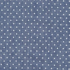 Robert Kaufman-Dots Chambray Royal-fabric-gather here online
