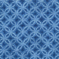 Sevenberry-Shibori Flower Ring Blue-fabric-gather here online