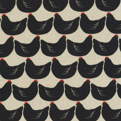 Robert Kaufman-Hens Natural on Lightweight Cotton/Linen Canvas-fabric-gather here online