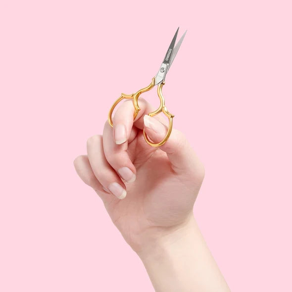 SOHMO-Lecco Embroidery Scissors 3.5" - Gold-scissors + snips-gather here online