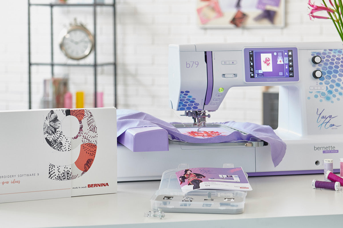 bernette b79 Yaya Han Edition Embroidery & Sewing Machine – gather here  online