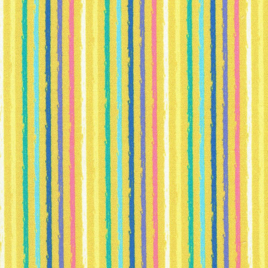 Robert Kaufman-Stripes Buttercup-fabric-gather here online