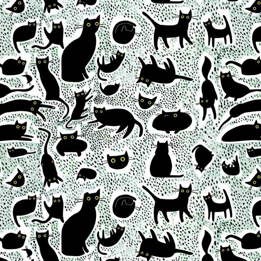 Dear Stella-Cattitude-fabric-gather here online