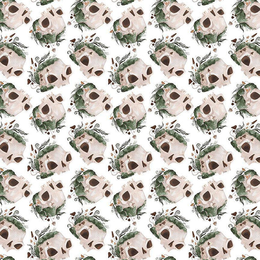 dear stella-Mossy Skulls-fabric-gather here online