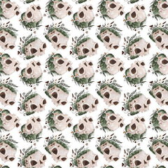 dear stella-Mossy Skulls-fabric-gather here online