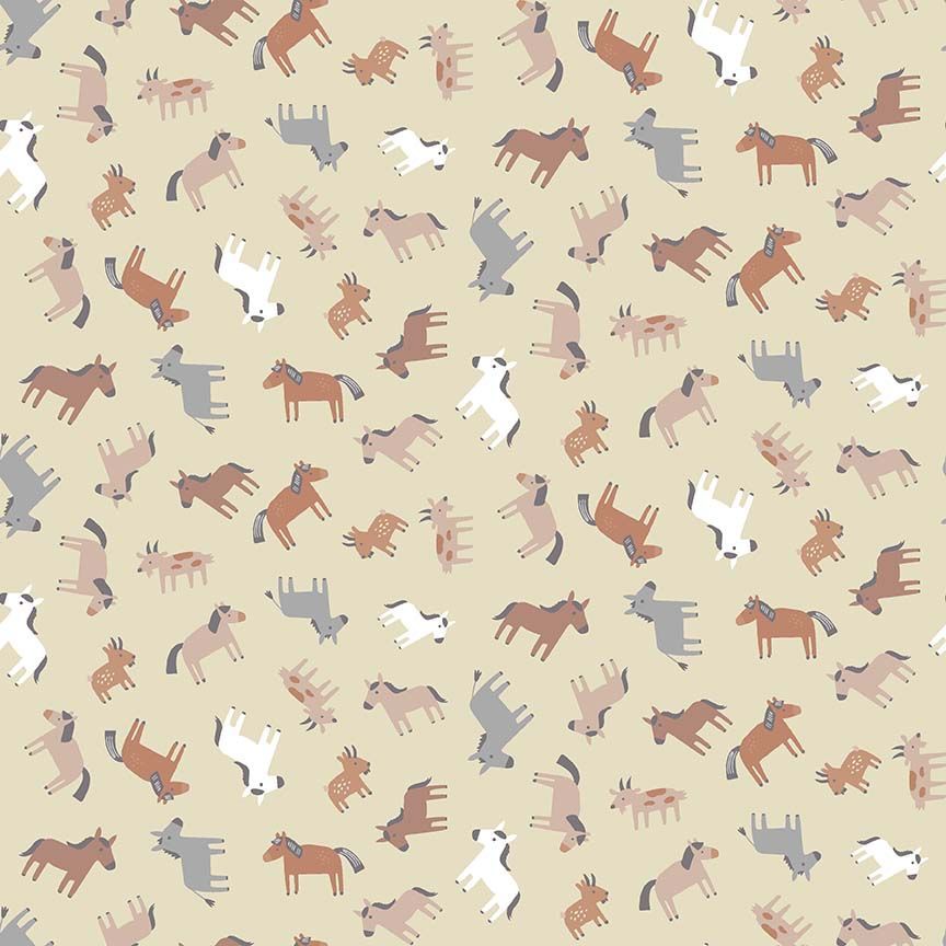 Dear Stella-Raised in a Barn Aloe Flannel-fabric-gather here online