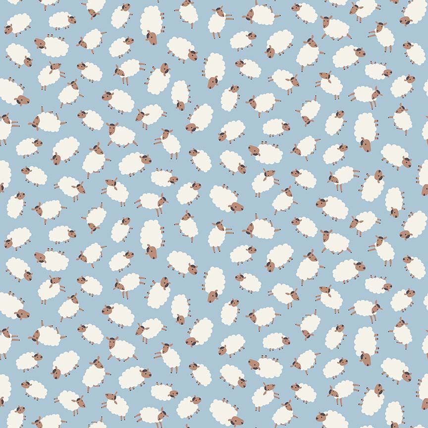 Dear Stella-Sheep Thrills Marina Flannel-fabric-gather here online