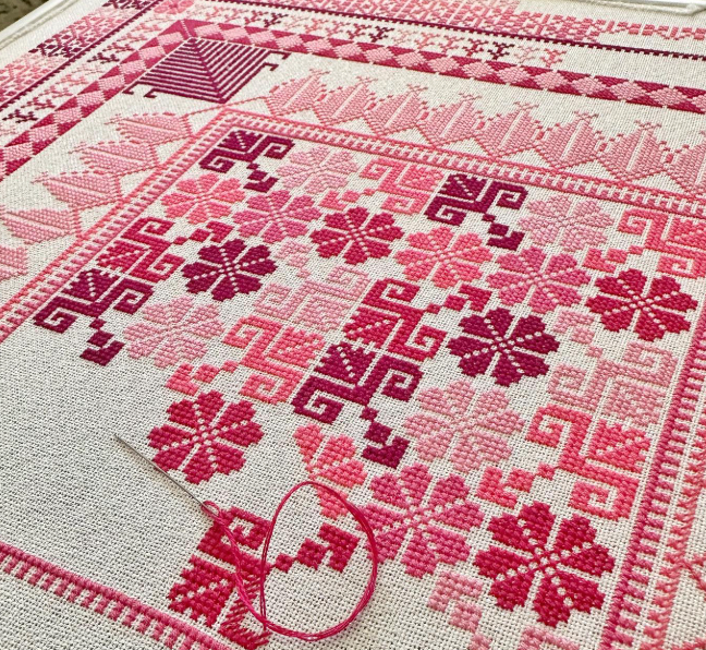 gather here classes-Embroidery Club - Flowers - 4 sessions-class-gather here online