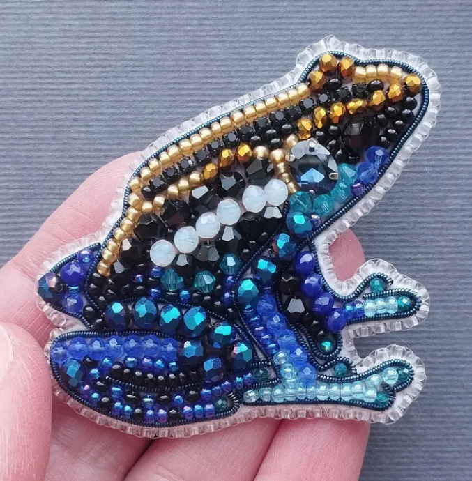 gather here classes-Intermediate Embroidery - Beading 2 sessions-class-gather here online