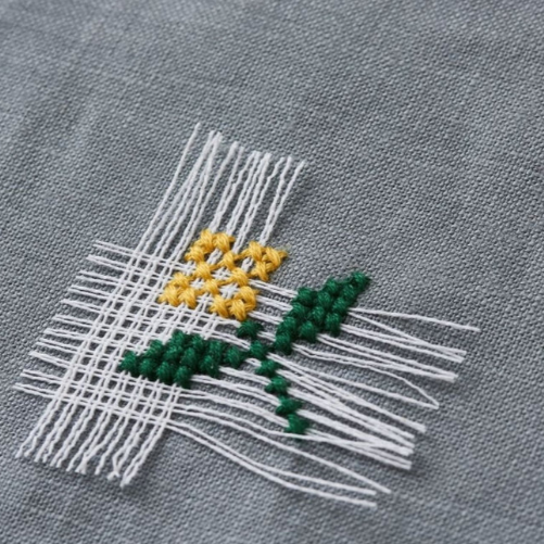 gather here classes-Mending - Cross Stitch-class-gather here online
