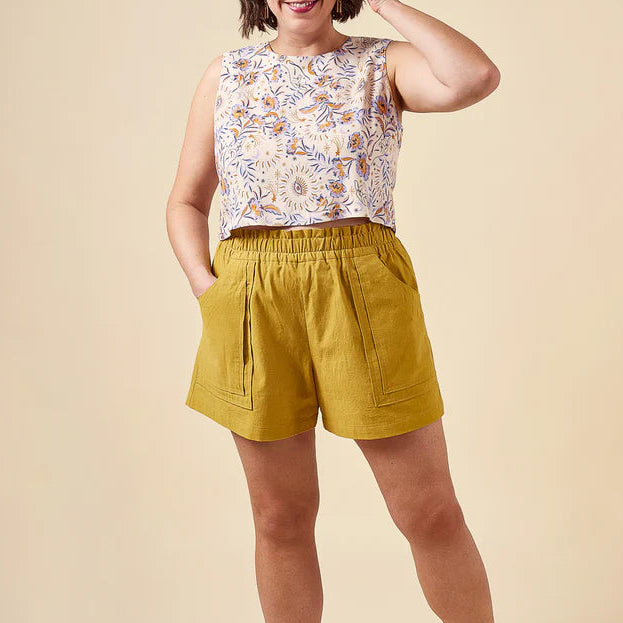 Closet Core Patterns-Sepia Pants & Shorts Pattern-sewing pattern-gather here online