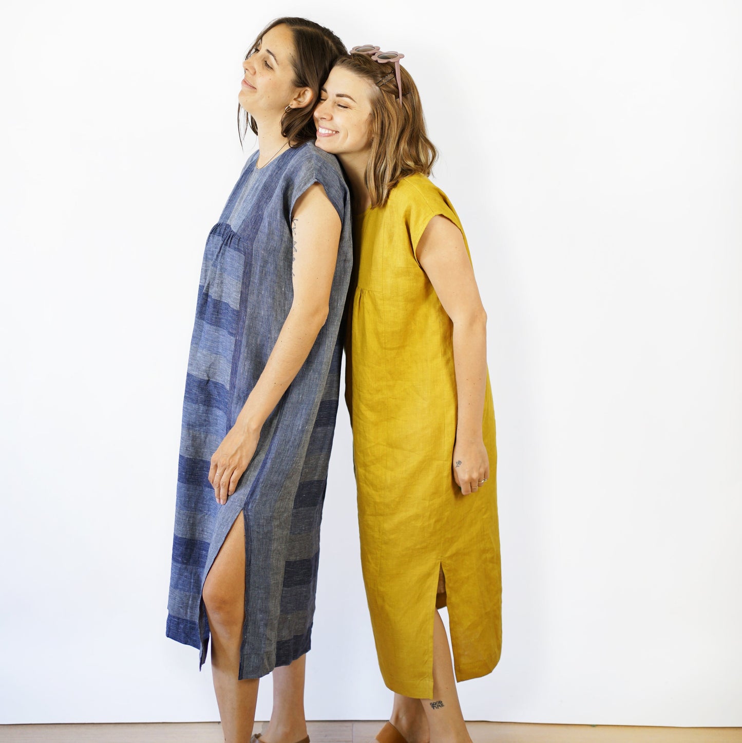 Matchy Matchy Sewing Club-Skipper Top & Dress Pattern - PDF DOWNLOAD-sewing pattern-gather here online