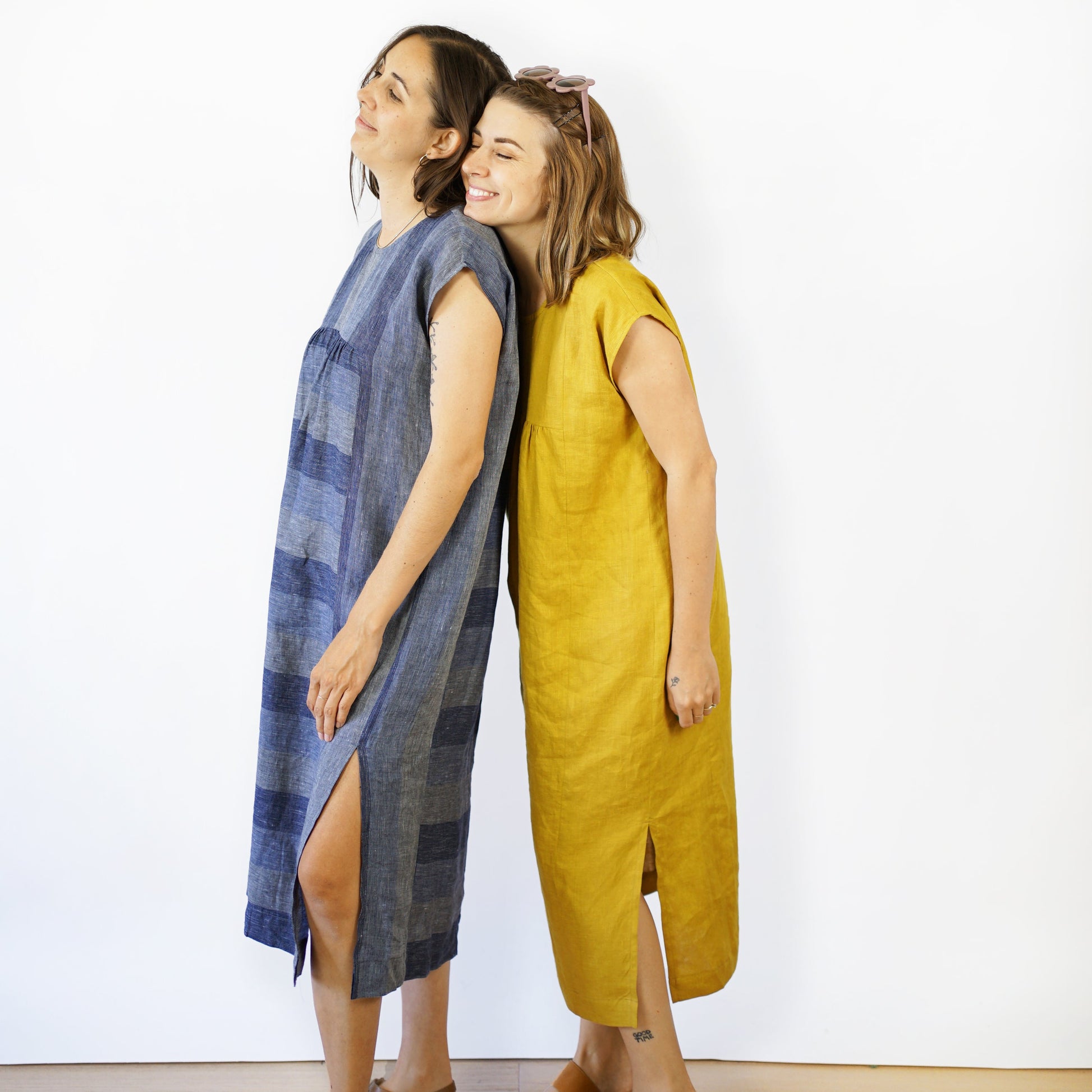 Matchy Matchy Sewing Club-Skipper Top & Dress Pattern - PDF DOWNLOAD-sewing pattern-gather here online