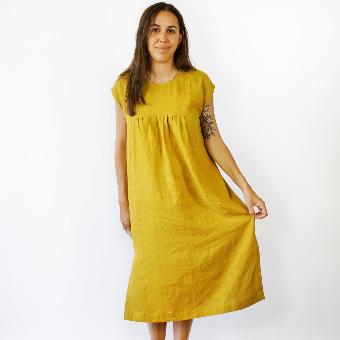 Matchy Matchy Sewing Club-Skipper Top & Dress Pattern - PDF DOWNLOAD-sewing pattern-gather here online
