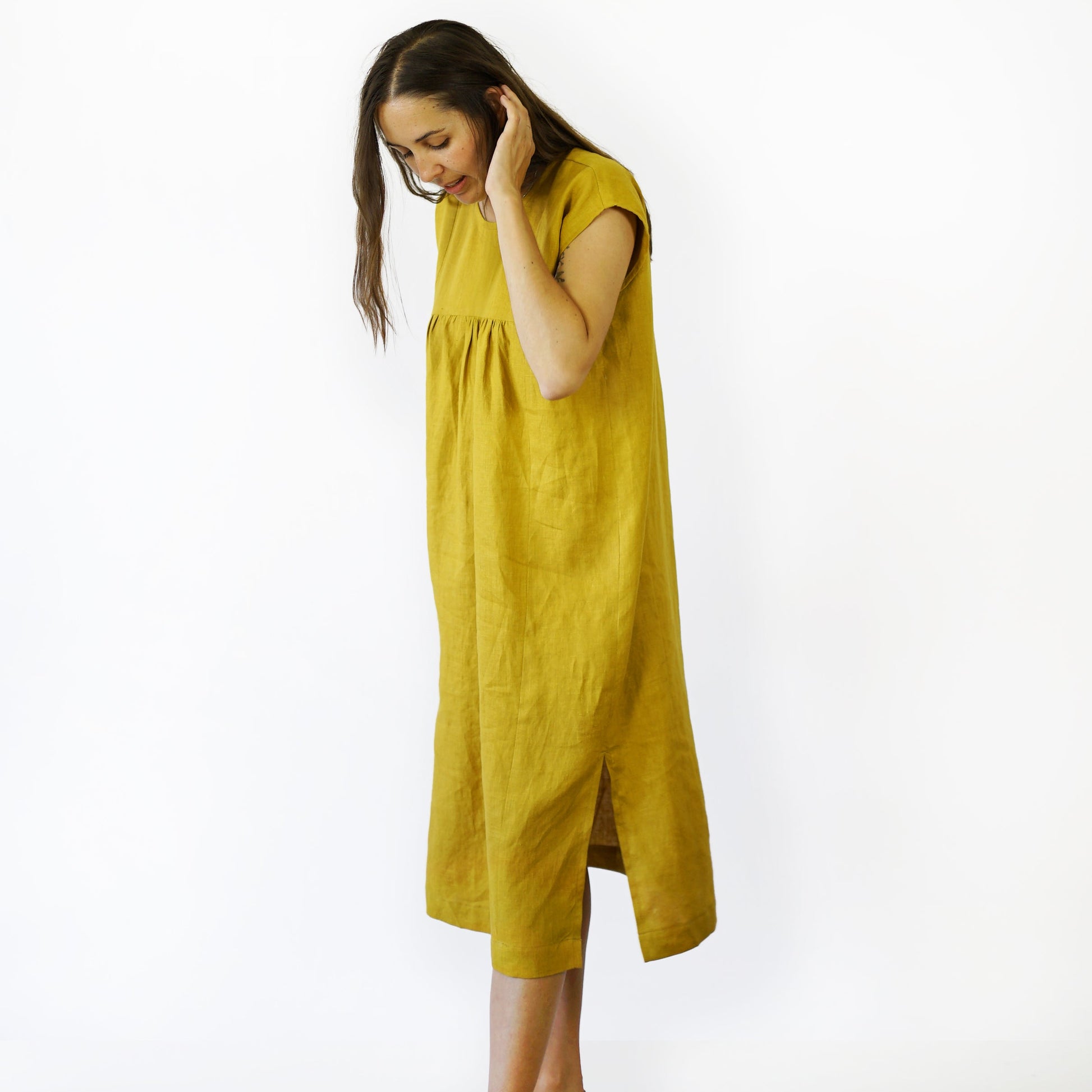 Matchy Matchy Sewing Club-Skipper Top & Dress Pattern - PDF DOWNLOAD-sewing pattern-gather here online