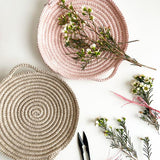 Flax & Twine-Skye Linen Basket Kit - Fawn-craft kit-gather here online