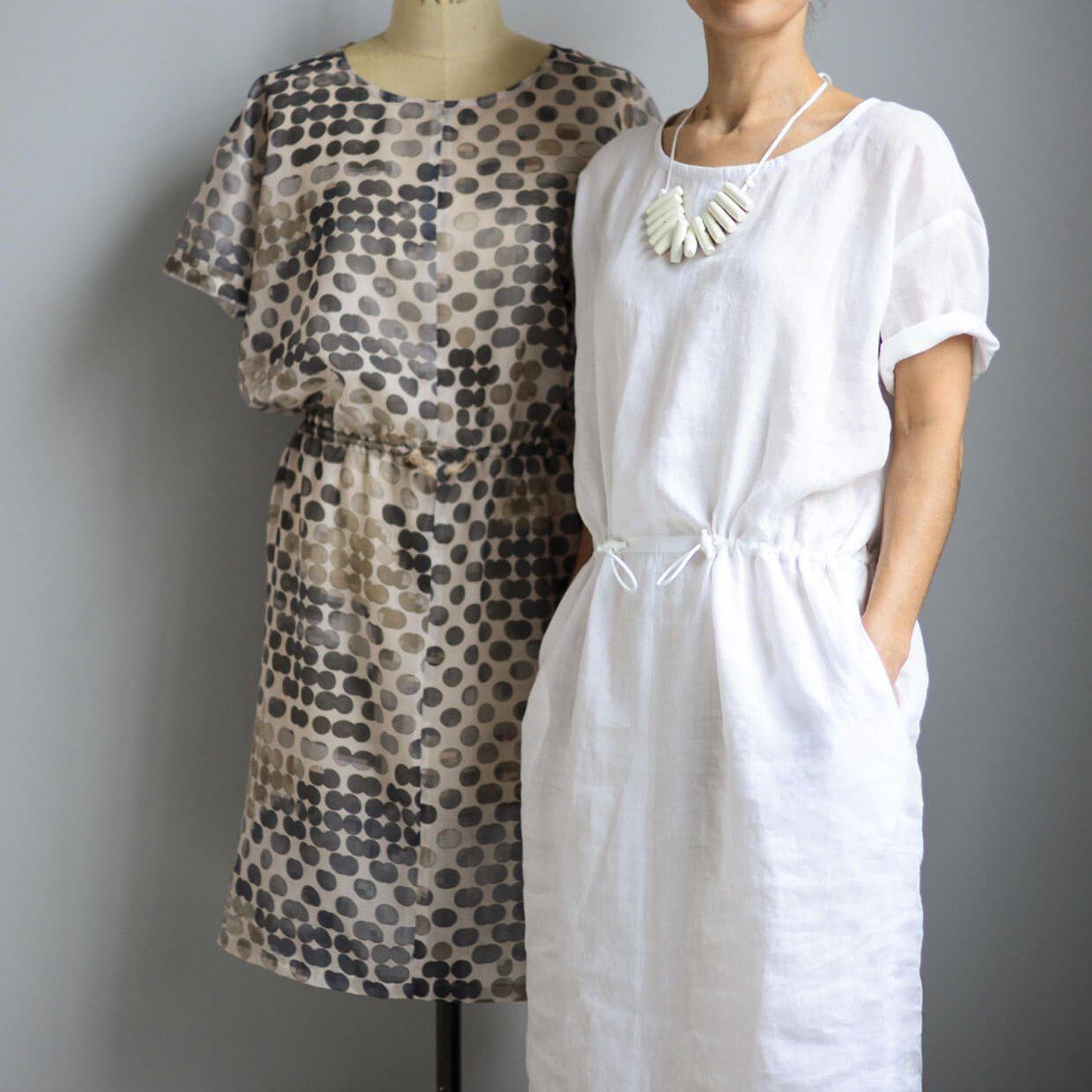 The Maker's Atelier-The Utility Dress, Tunic & Top Pattern - PDF DOWNLOAD-sewing pattern-gather here online