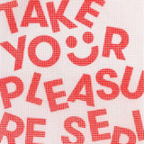 Unwind Studio-"Take Your Pleasure Seriously" Needlepoint Kit-xstitch kit-gather here online