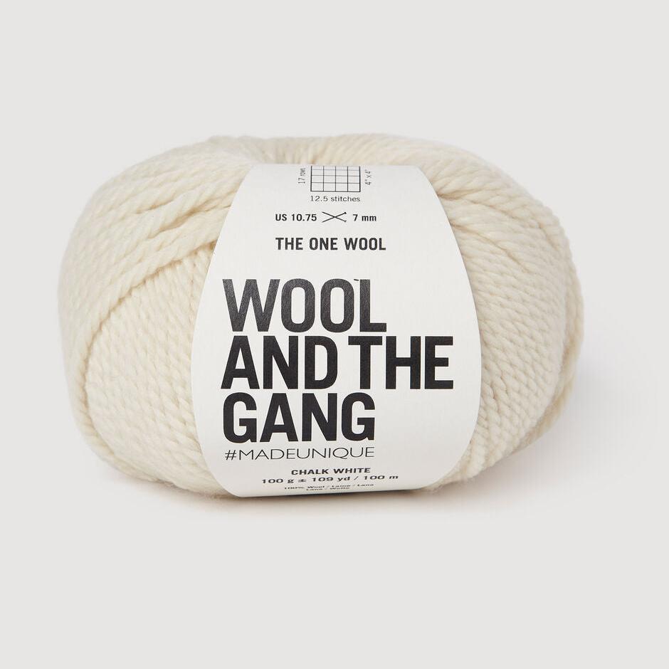 Wool and the Gang-The One Wool-yarn-Chalk White-gather here online