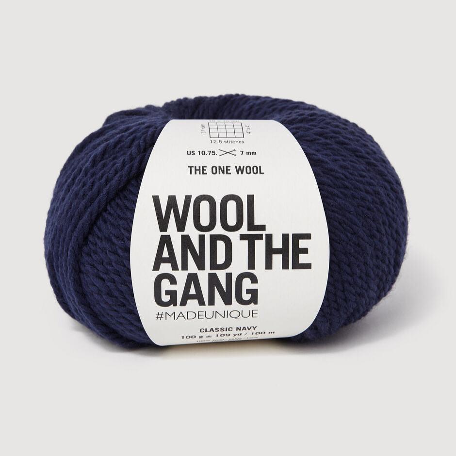 Wool and the Gang-The One Wool-yarn-Classic Navy-gather here online