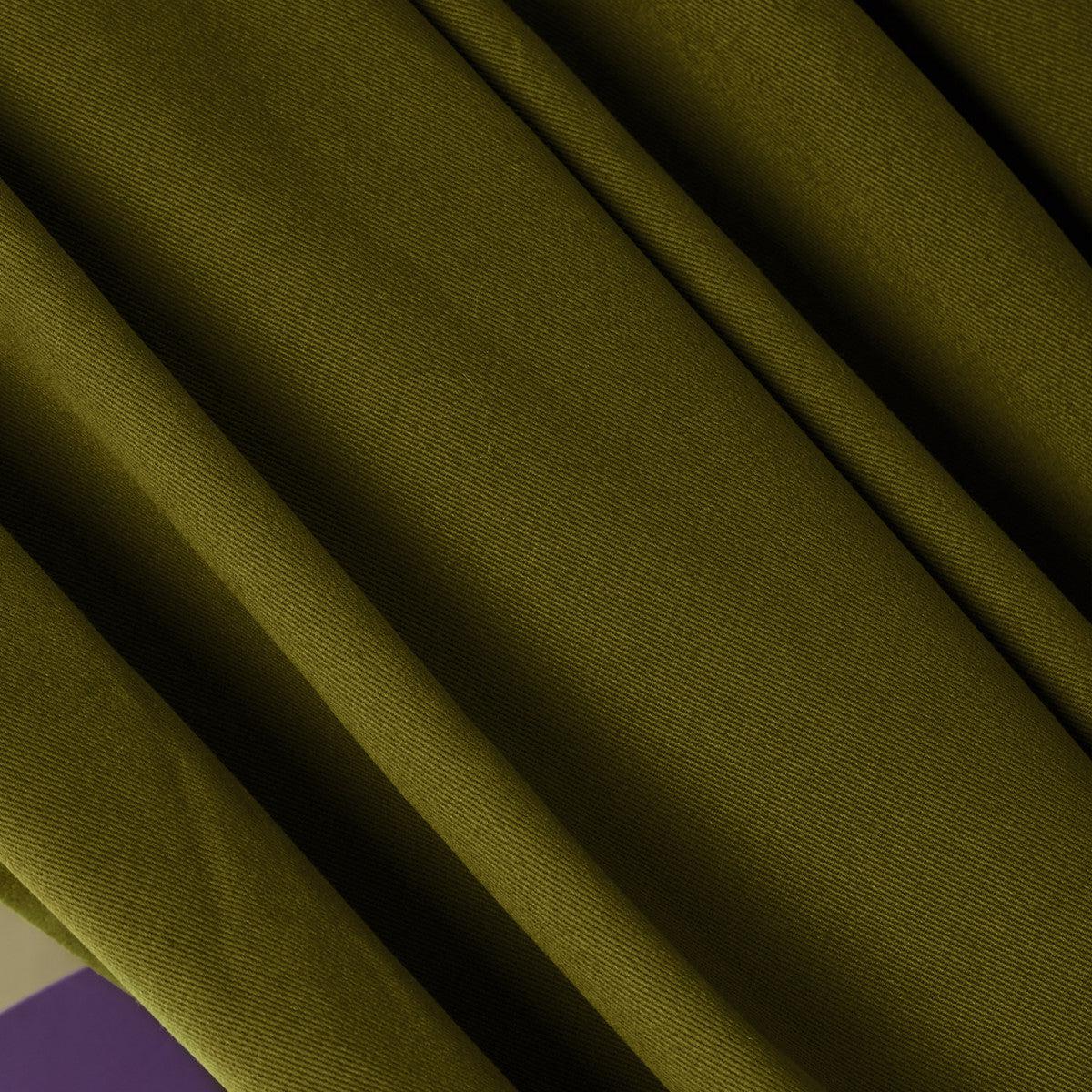 Atelier Brunette-Gabardine-fabric-17 Ivy Green-gather here online