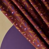 Atelier Brunette-Java Rust Viscose-fabric-gather here online