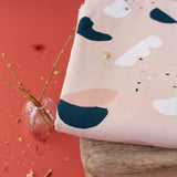 Atelier Brunette-Oasis Blush Viscose-fabric-gather here online