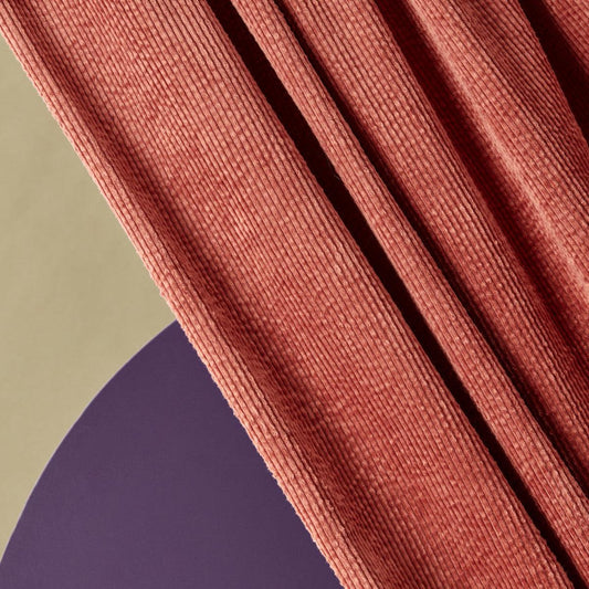 Atelier Brunette-Bubble Velvet-fabric-Chestnut-gather here online