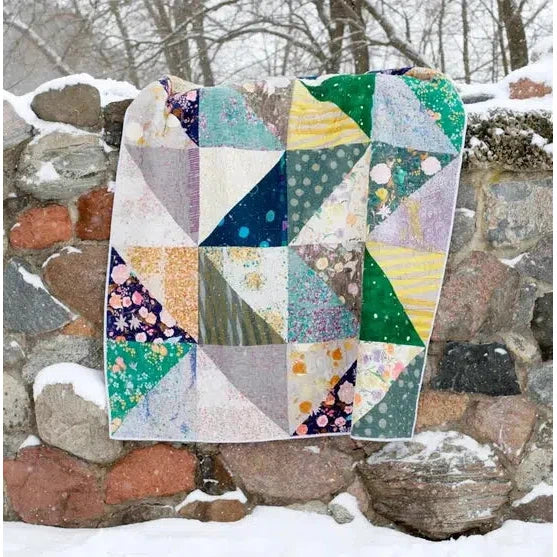 In Color Order - Jeni Baker-Expanse Quilt Pattern-quilting pattern-gather here online