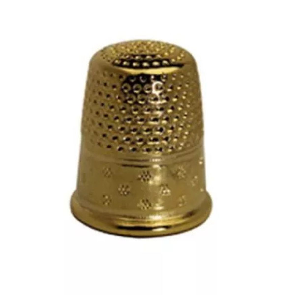 Sajou-Sajou Gold-Plated Brass Thimble-sewing notion-gather here online