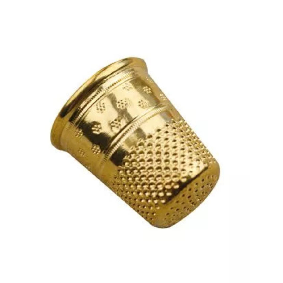 Sajou-Sajou Gold-Plated Brass Thimble-sewing notion-gather here online