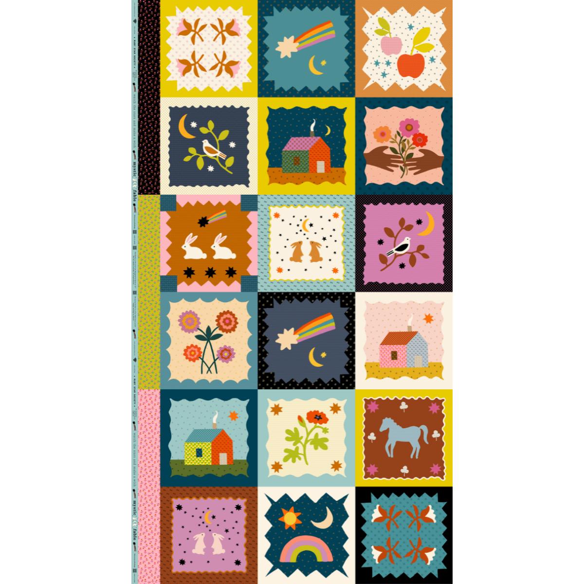 Ruby Star Society-Fable Panel-fabric panel-gather here online