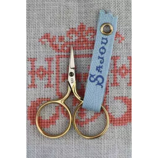 Sajou-Gilded Miniature Embroidery Snips - Little Monsters-scissors + snips-gather here online