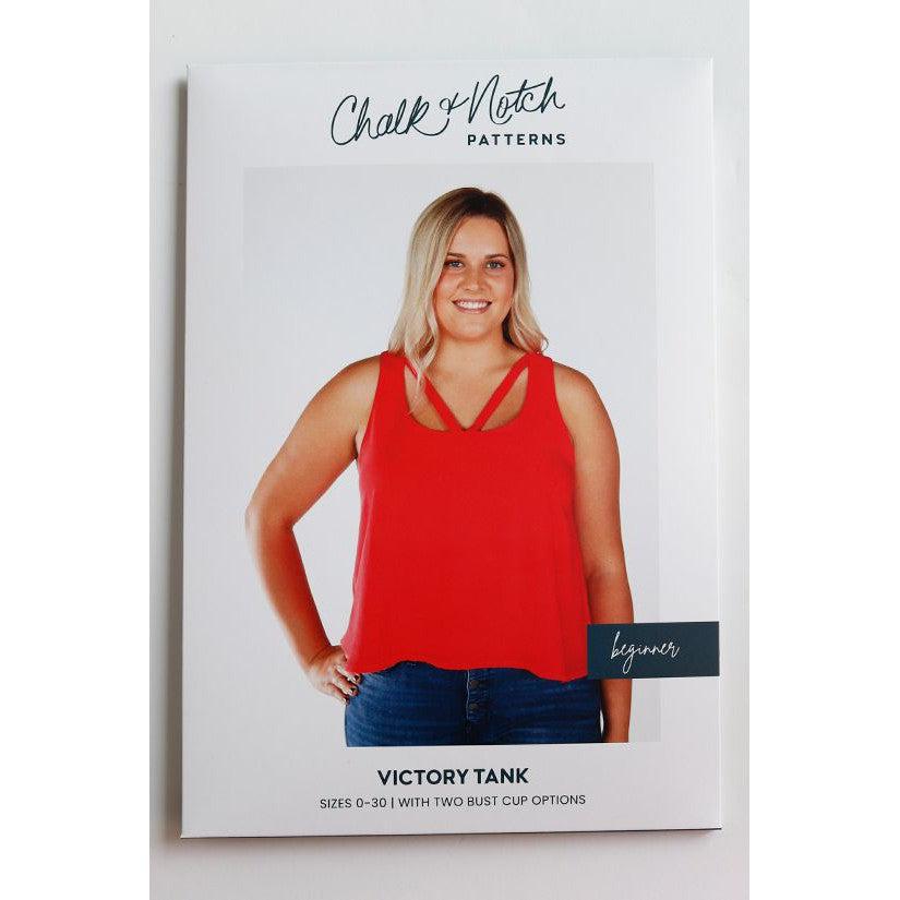 Chalk & Notch-Victory Tank Top Pattern-sewing pattern-gather here online