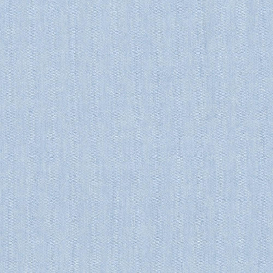 Robert Kaufman-REMNANT: Worker Chambray Light Blue 3, 30% OFF 1.27 YDS-fabric remnant-gather here online