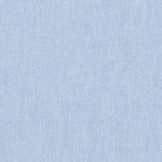 Robert Kaufman-REMNANT: Worker Chambray, 3 Light Blue 30% OFF 1.56 YDS-fabric remnant-gather here online