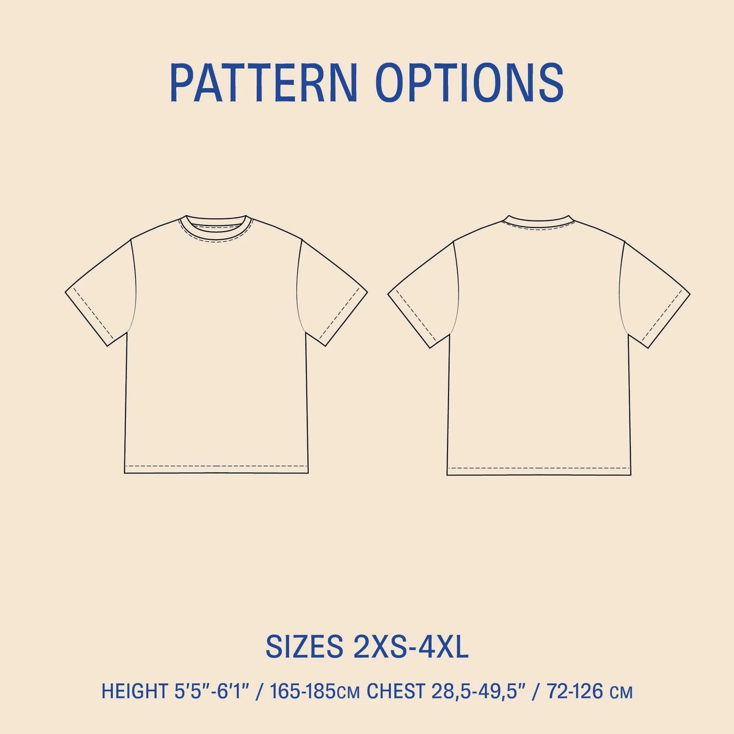 Wardrobe By Me-Big T-Shirt Pattern-sewing pattern-gather here online