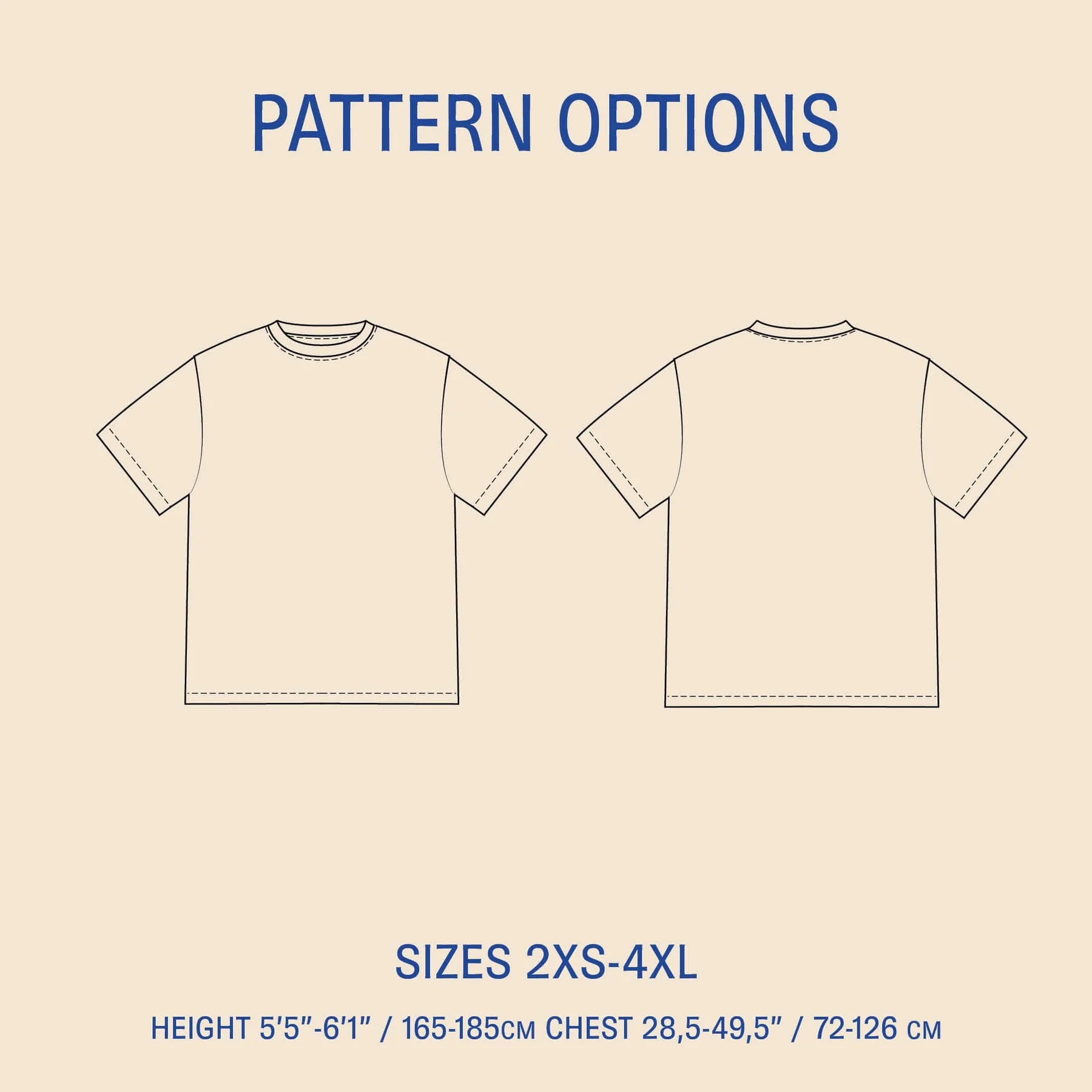 Wardrobe By Me-Big T-Shirt Pattern-sewing pattern-gather here online