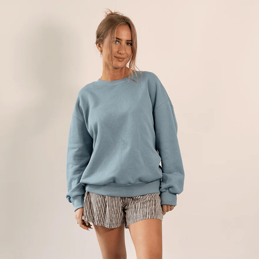 Wardrobe By Me-Boyfriend Sweater Pattern-sewing pattern-gather here online