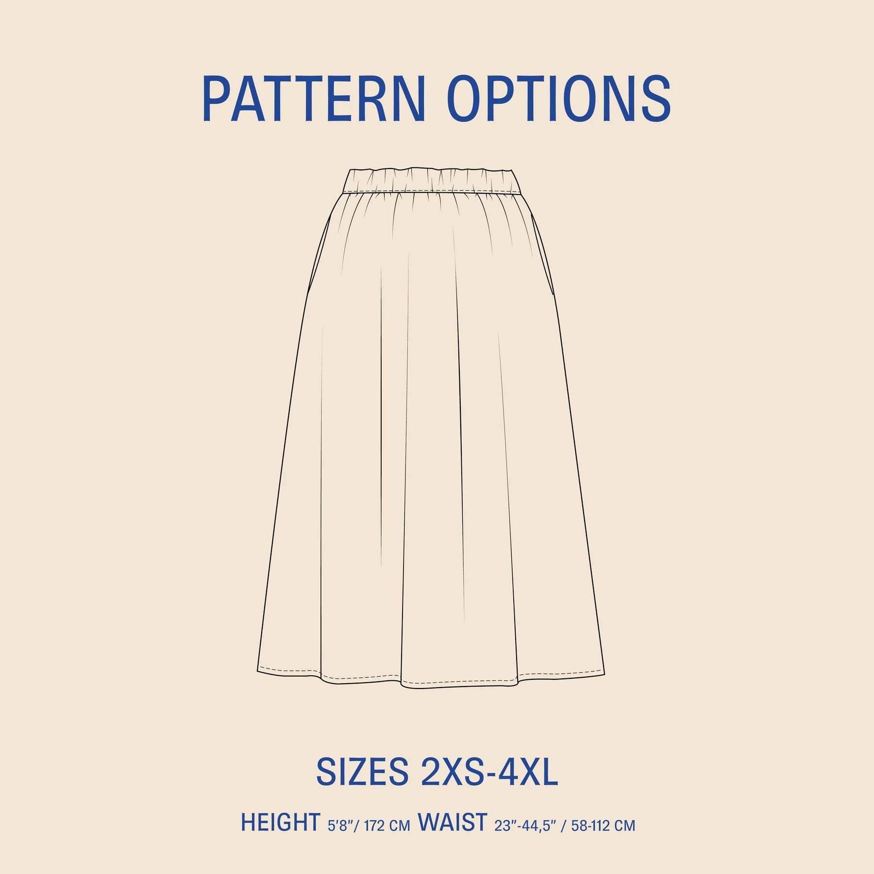Wardrobe By Me-Claude Skirt Pattern-sewing pattern-gather here online