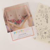Ikigai Fiber-Stick & Stitch Embroidery Pattern - Fleurish-embroidery pattern-gather here online