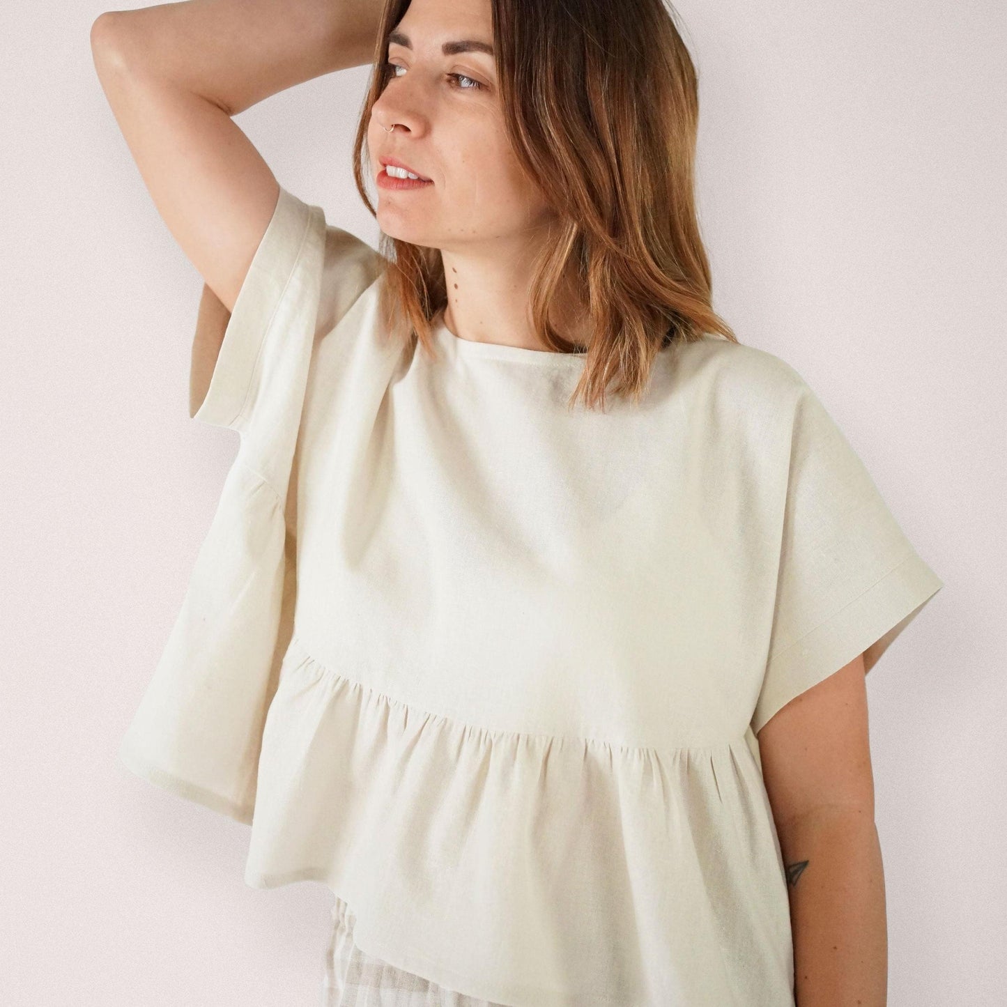 Matchy Matchy Sewing Club-Wave Float Top Pattern - PDF DOWNLOAD-sewing pattern-gather here online