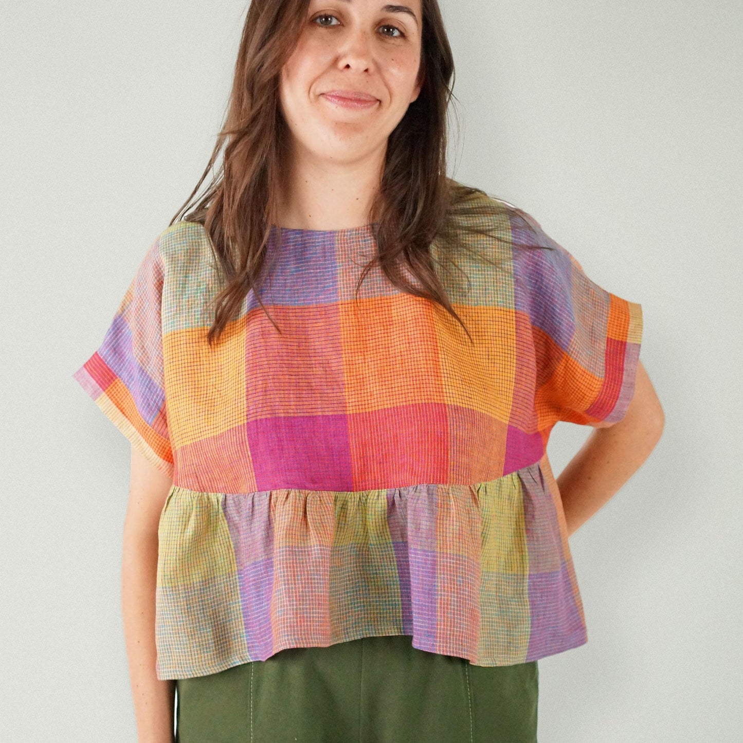 Matchy Matchy Sewing Club-Wave Float Top Pattern - PDF DOWNLOAD-sewing pattern-gather here online