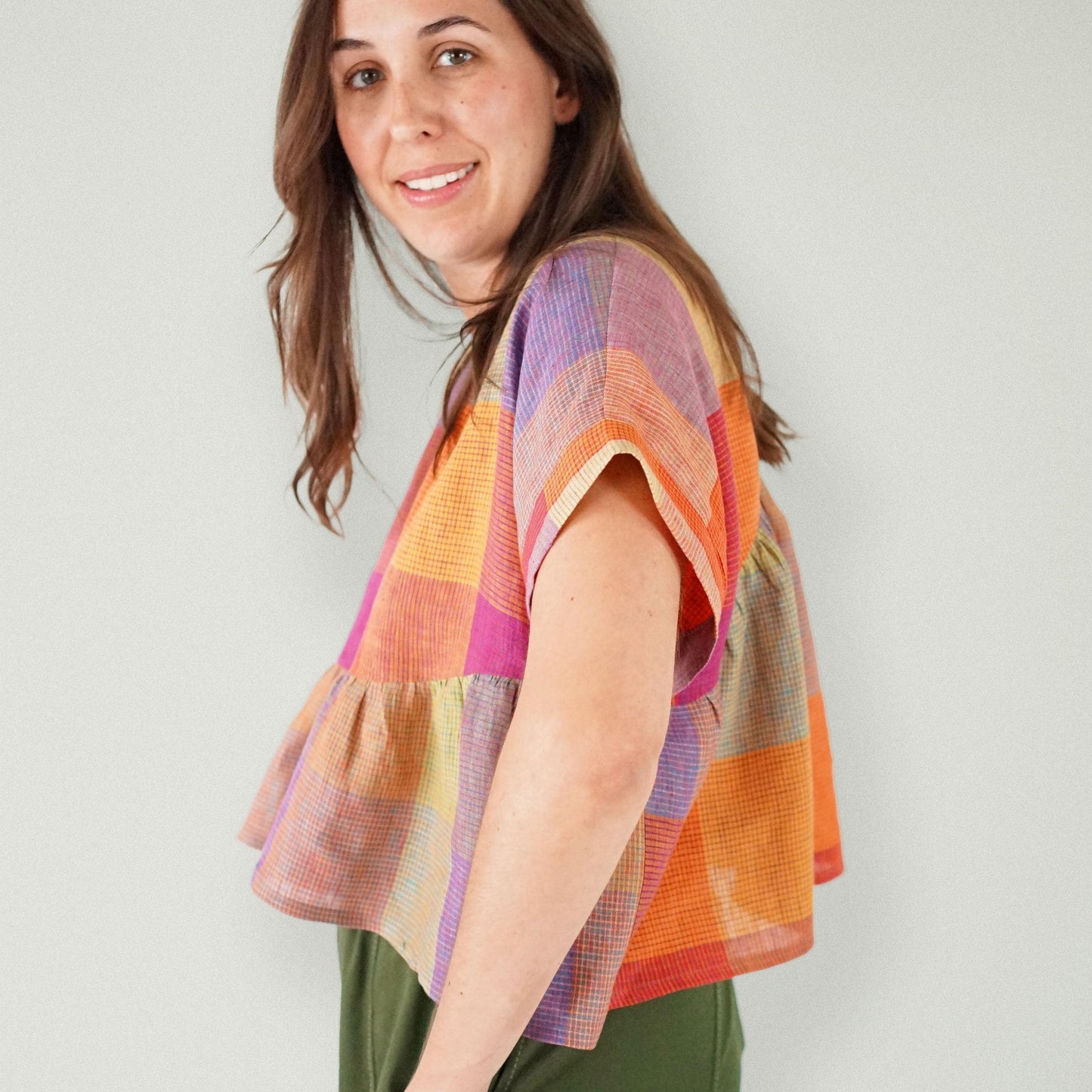 Matchy Matchy Sewing Club-Wave Float Top Pattern - PDF DOWNLOAD-sewing pattern-gather here online