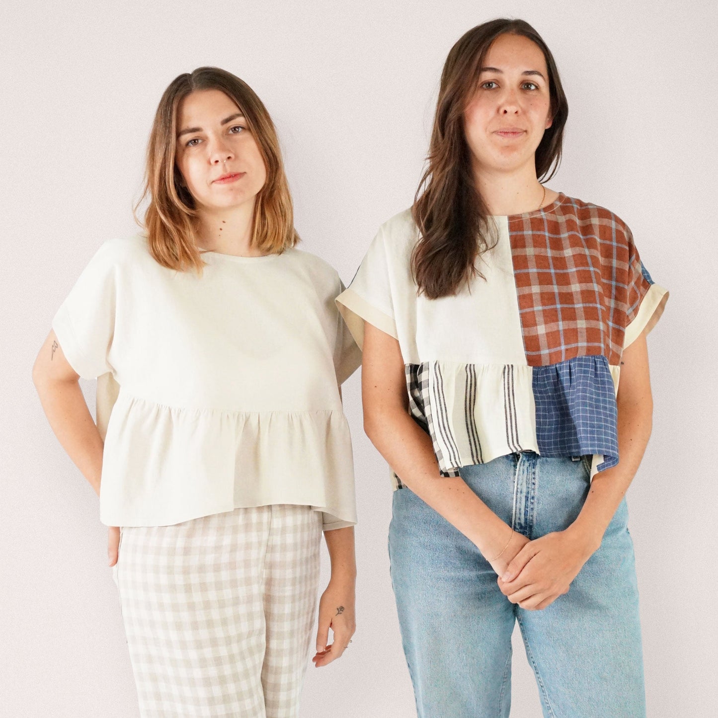 Matchy Matchy Sewing Club-Wave Float Top Pattern - PDF DOWNLOAD-sewing pattern-gather here online