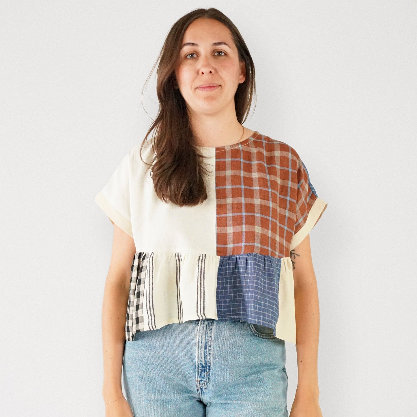 Matchy Matchy Sewing Club-Wave Float Top Pattern - PDF DOWNLOAD-sewing pattern-gather here online