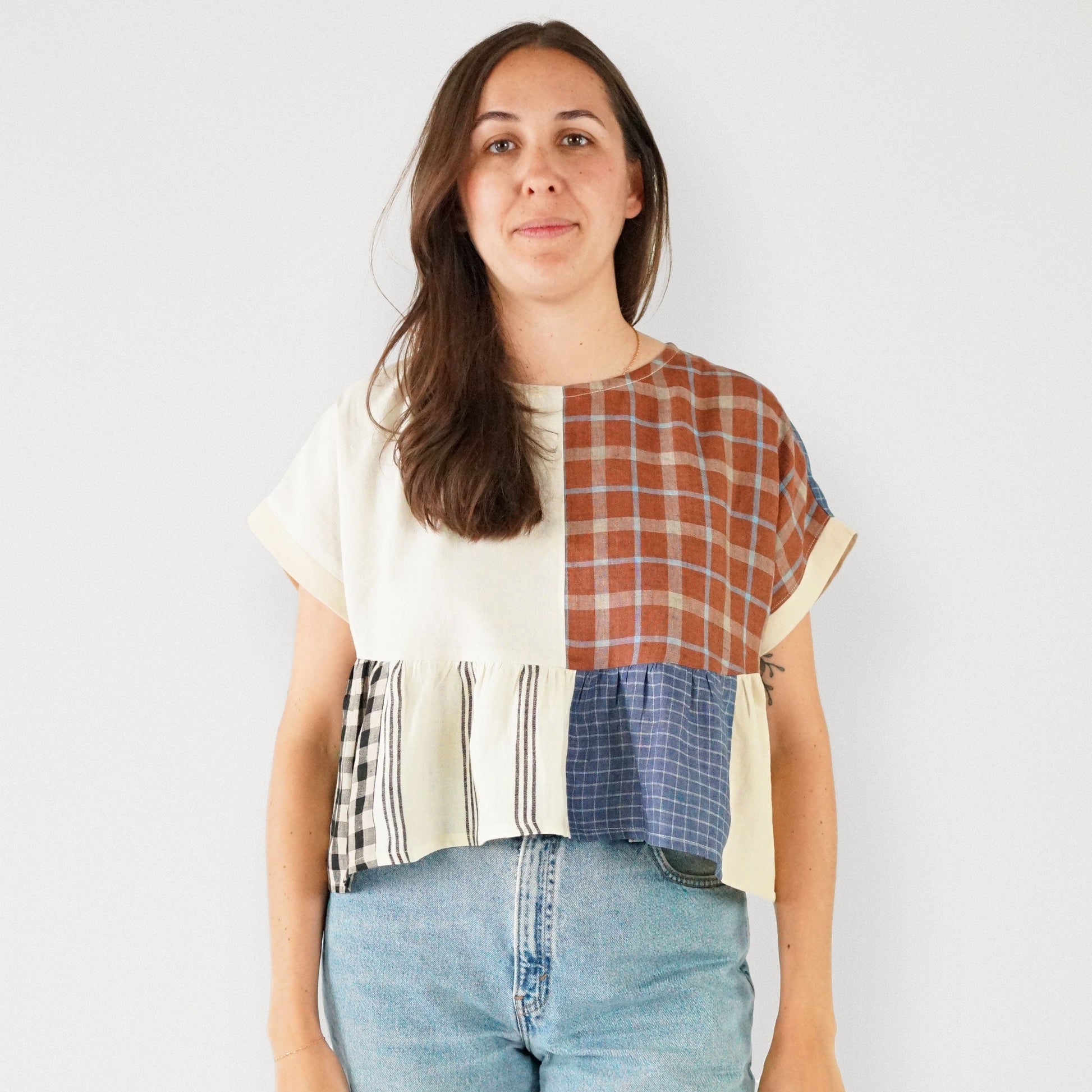Matchy Matchy Sewing Club-Wave Float Top Pattern - PDF DOWNLOAD-sewing pattern-gather here online