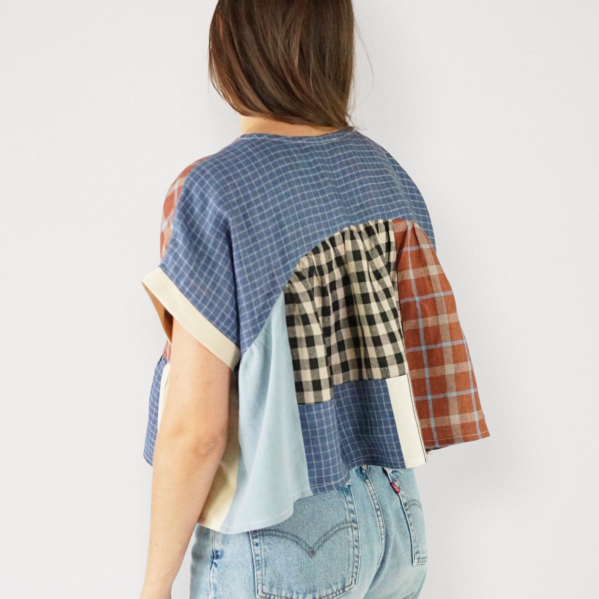 Matchy Matchy Sewing Club-Wave Float Top Pattern - PDF DOWNLOAD-sewing pattern-gather here online