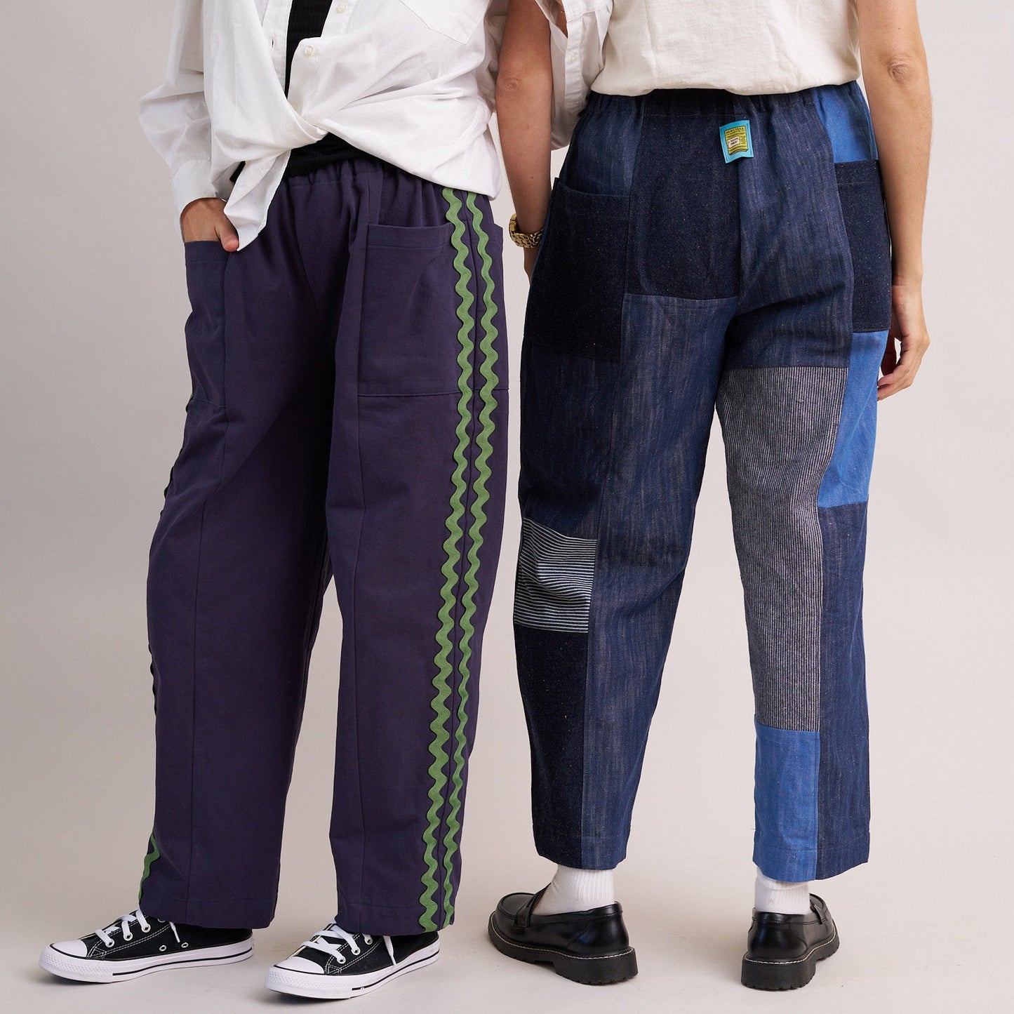 Matchy Matchy Sewing Club-Weekend Chore Pants Pattern - PDF DOWNLOAD-sewing pattern-gather here online