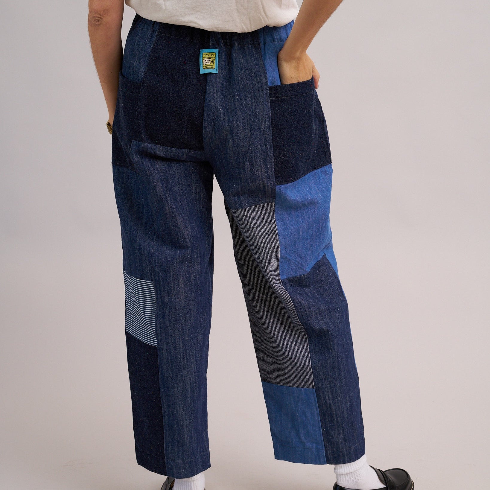 Matchy Matchy Sewing Club-Weekend Chore Pants Pattern - PDF DOWNLOAD-sewing pattern-gather here online